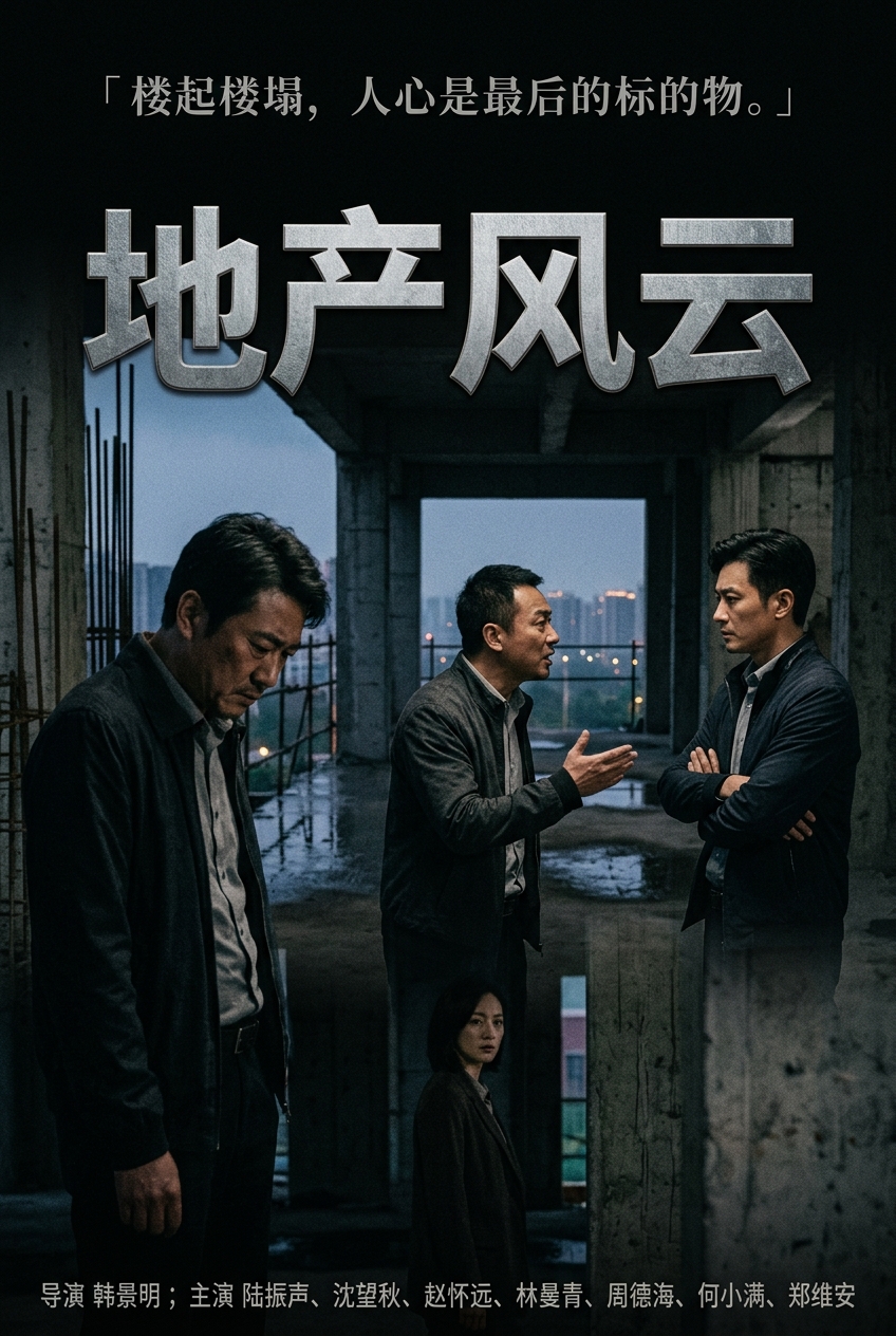 《地产风云》基坑海报