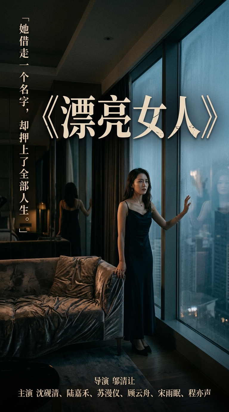 《漂亮女人》海报