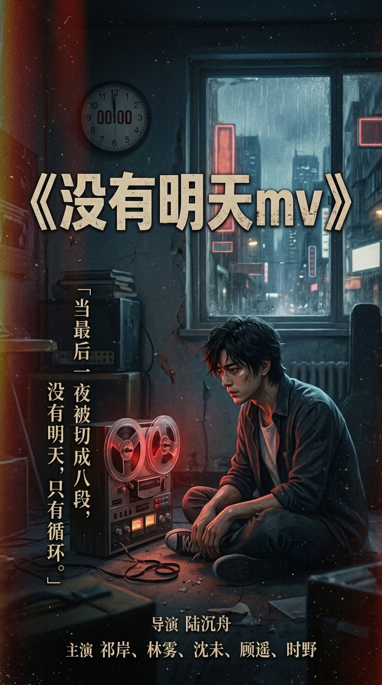 《没有明天mv》主视觉海报