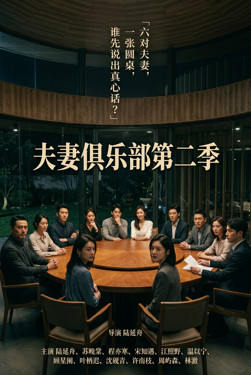 《夫妻俱乐部第二季》主视觉