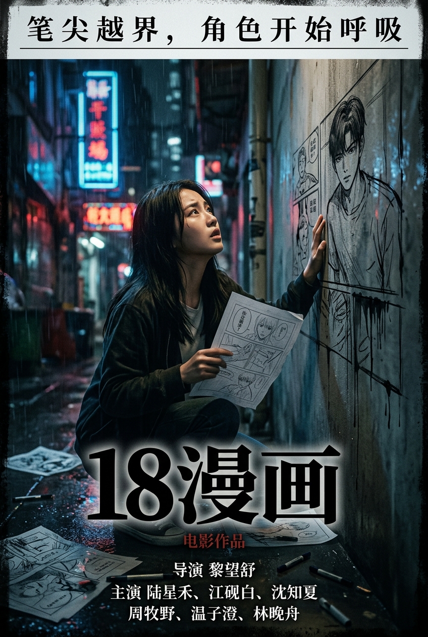 《18漫画》封面海报