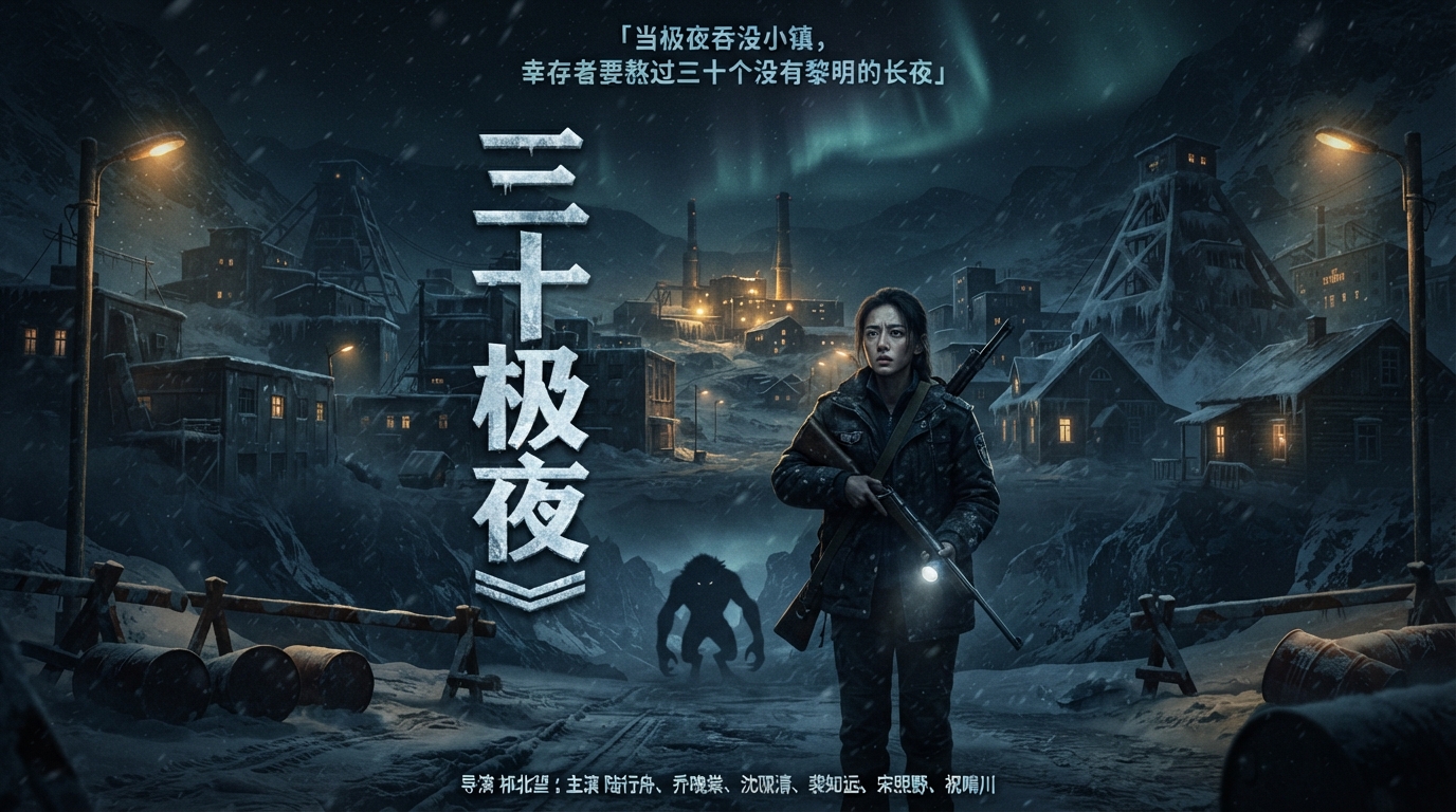 《三十极夜》海报