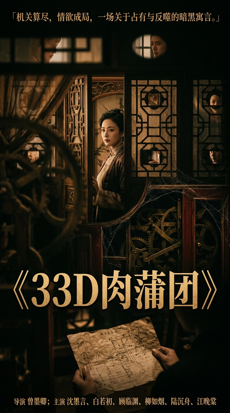 《33D肉蒲团》主视觉海报