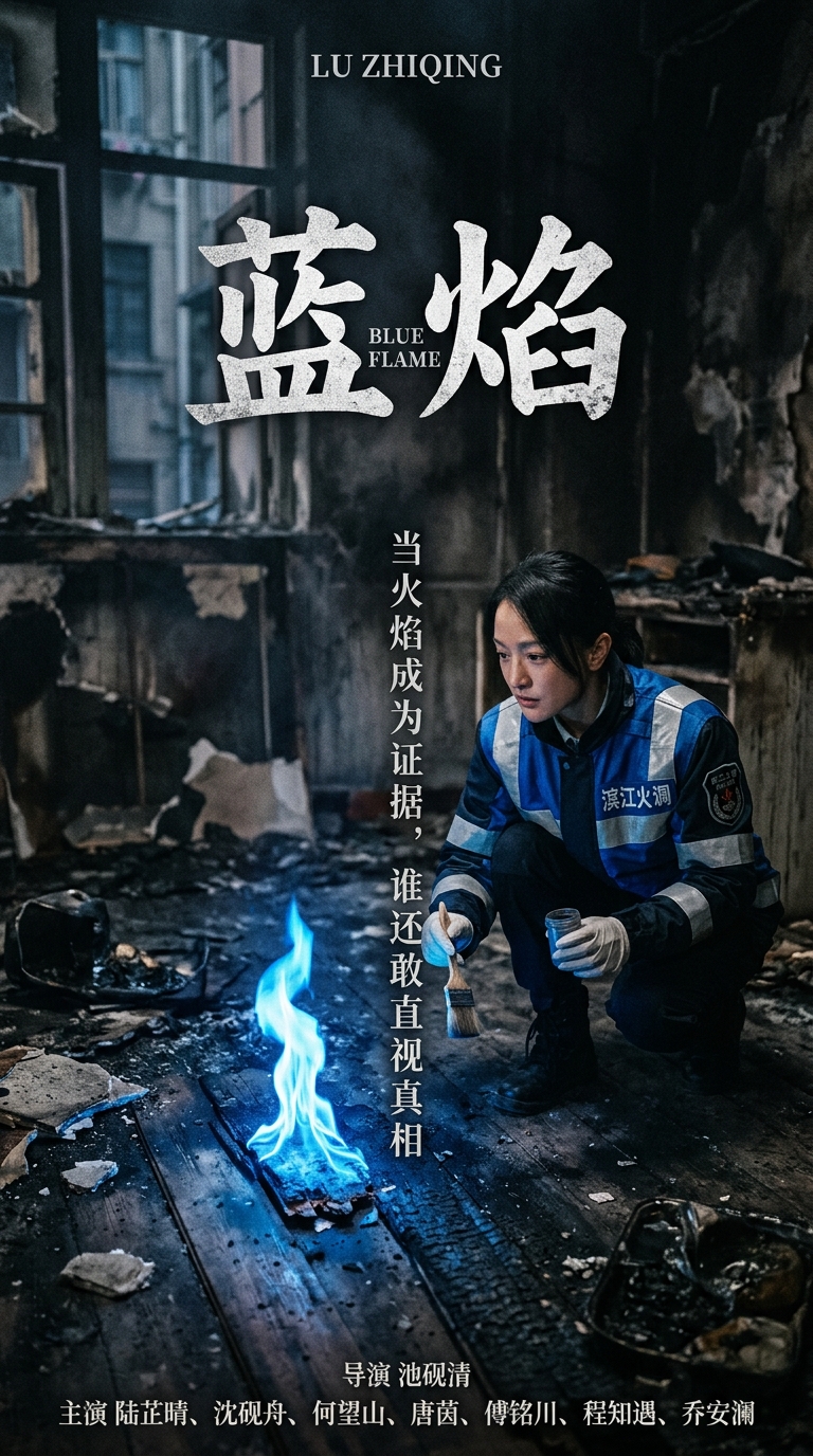 《蓝焰》海报