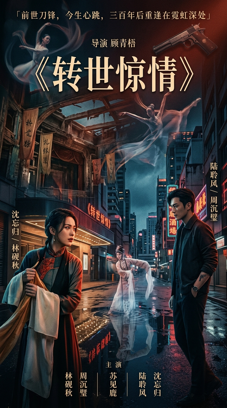 《转世惊情》主视觉海报
