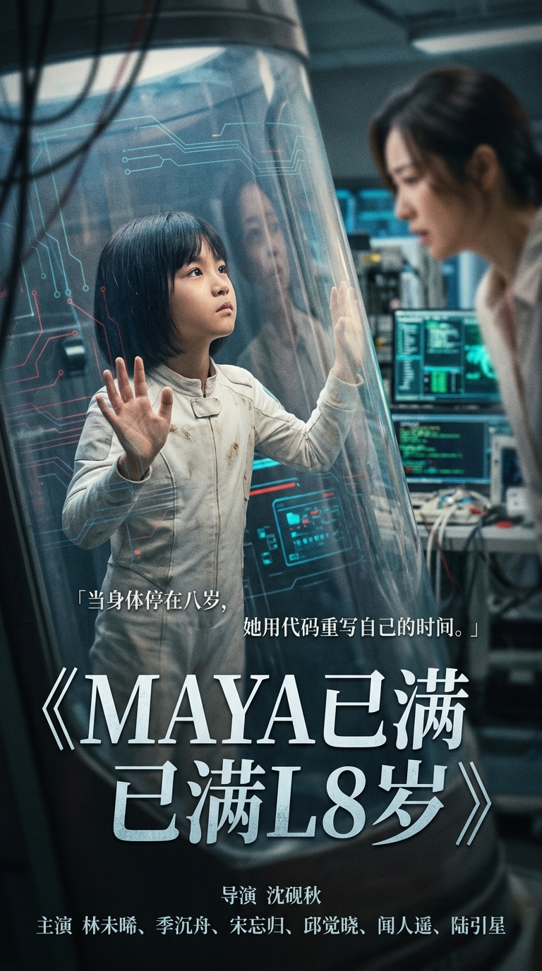 《MAYA已满L8岁》海报