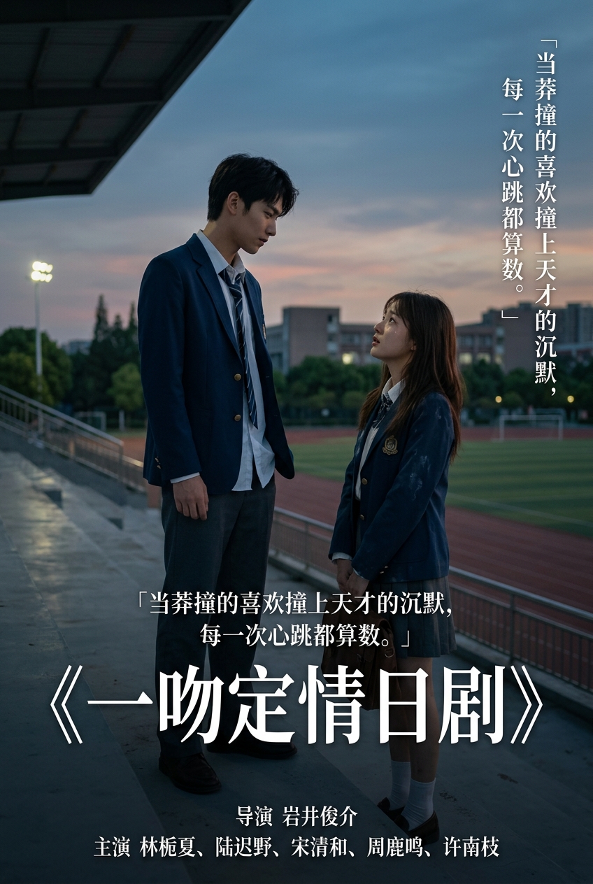 《一吻定情日剧》双人侧脸对望