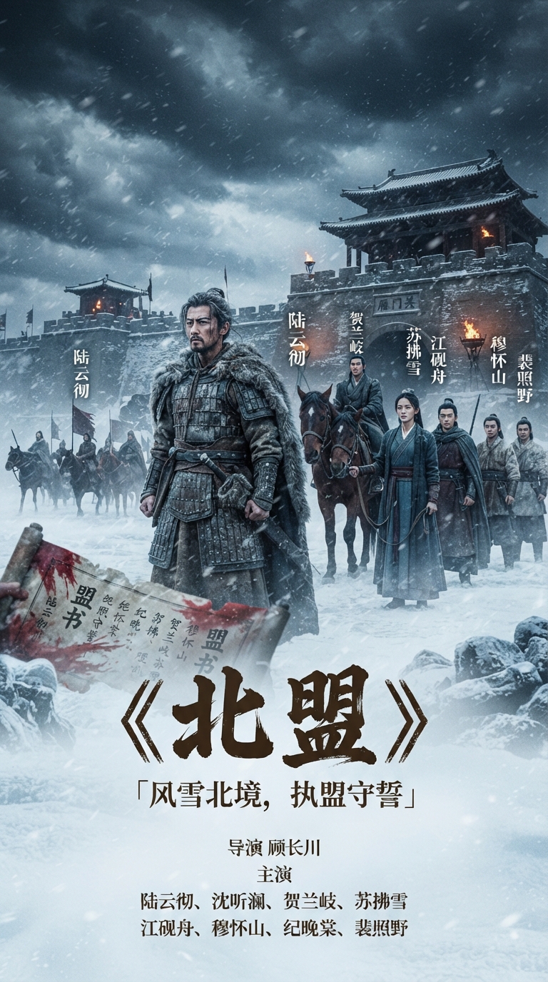 《北盟》海报 · 染血盟书