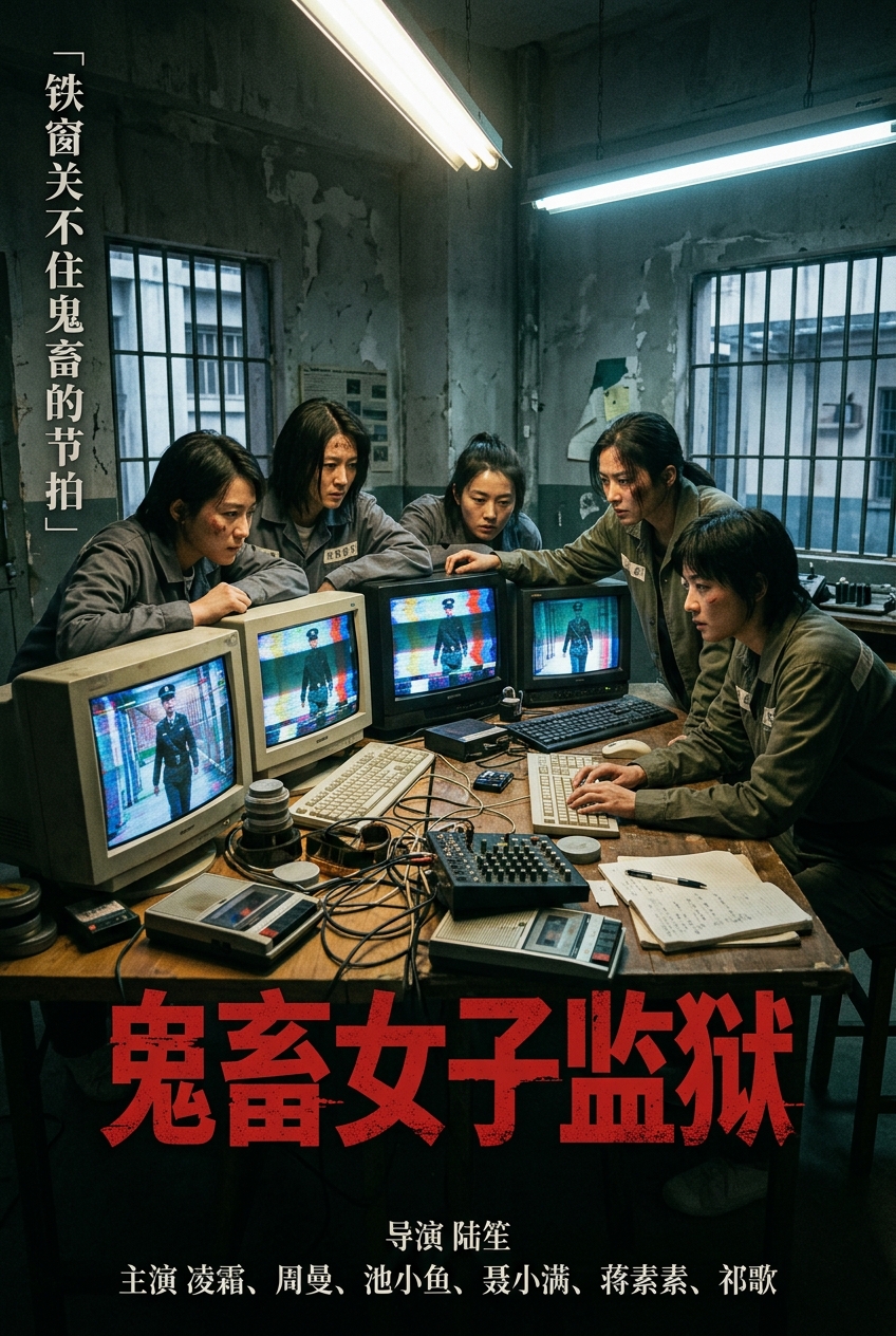 《鬼畜女子监狱》主视觉海报