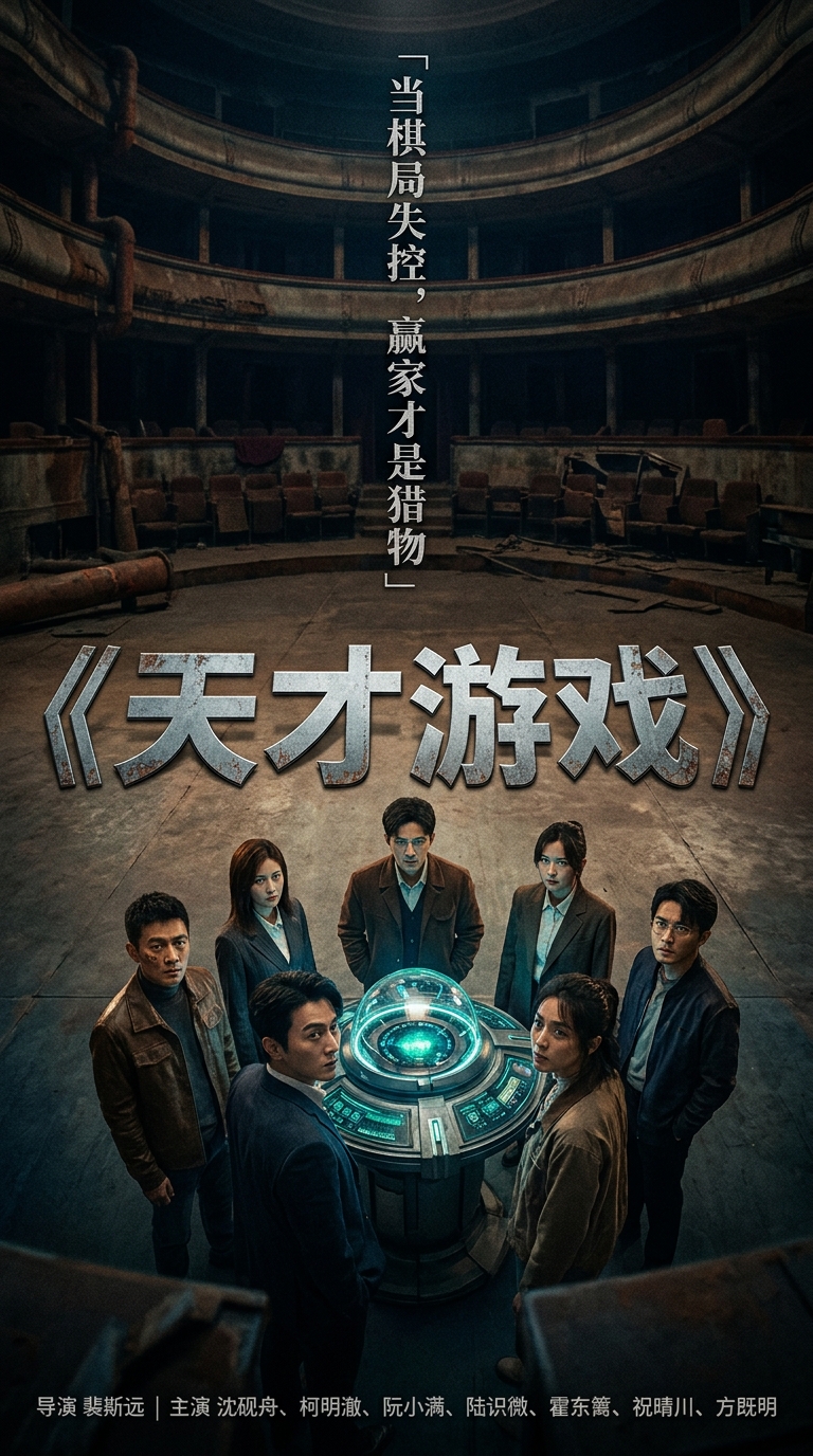 《天才游戏》海报