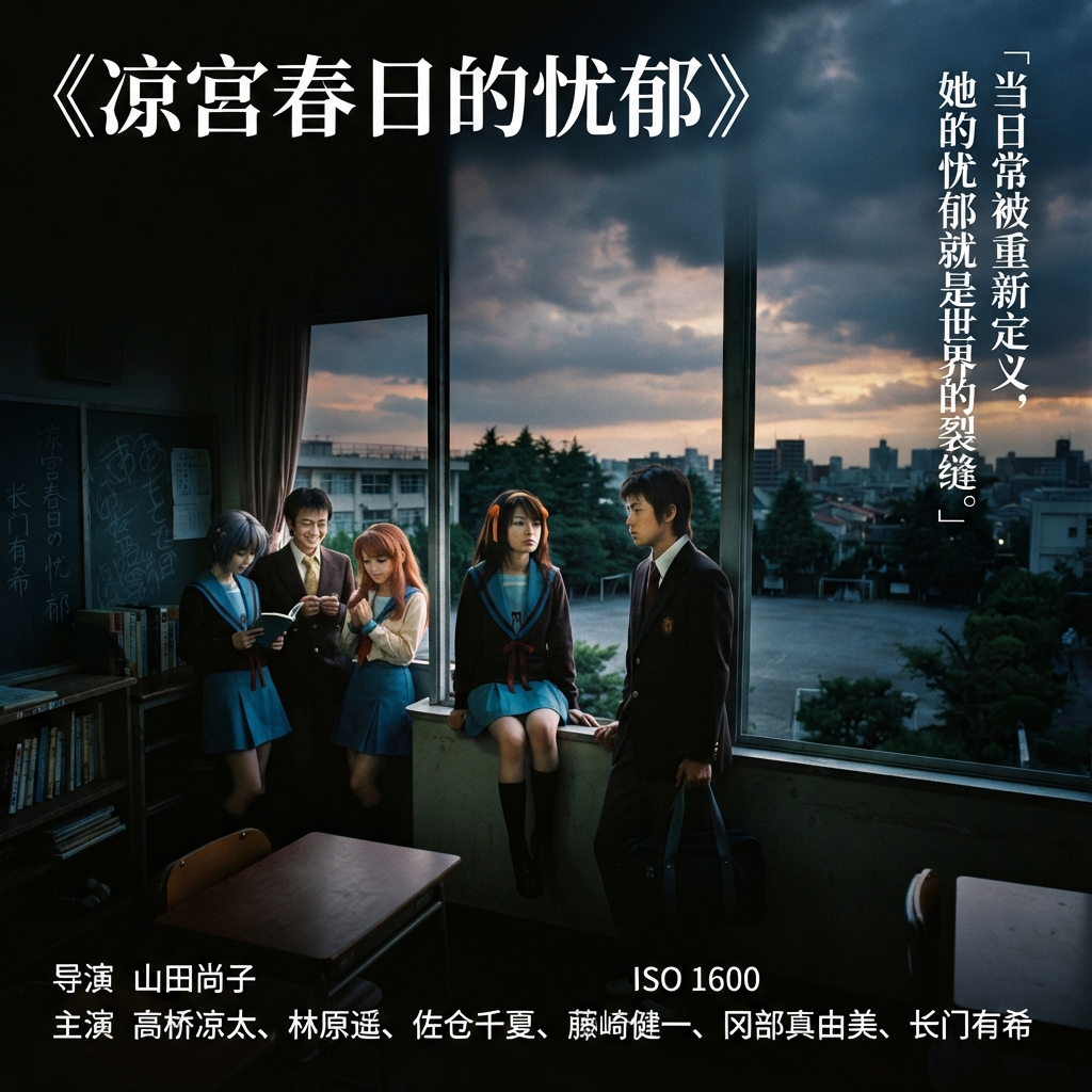 《凉宫春日的忧郁》主视觉海报