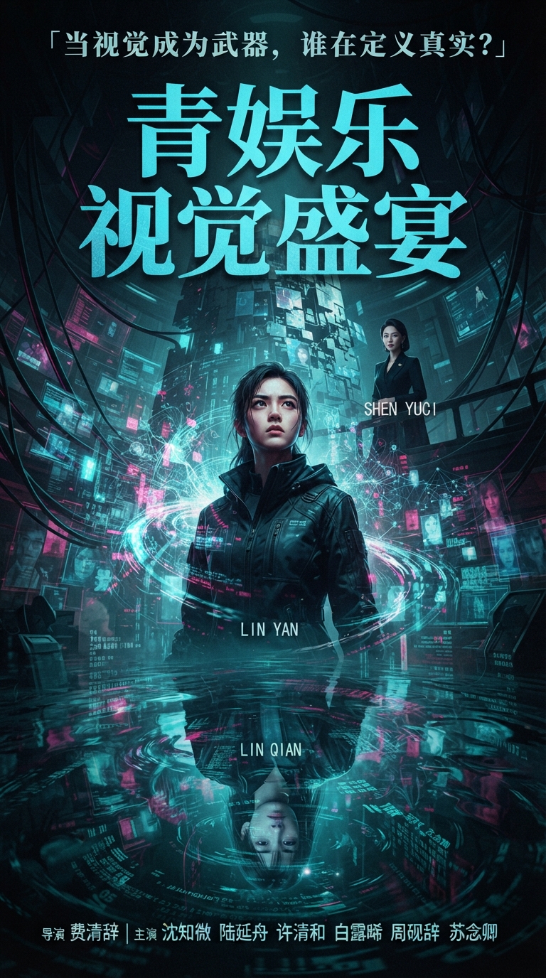《青娱乐视觉盛宴》主视觉海报