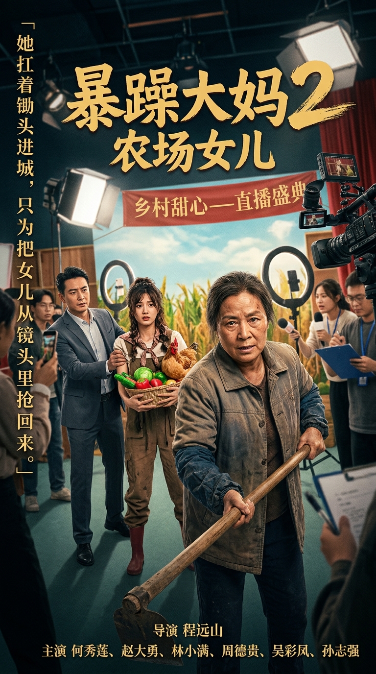《暴躁大妈2农场女儿》海报