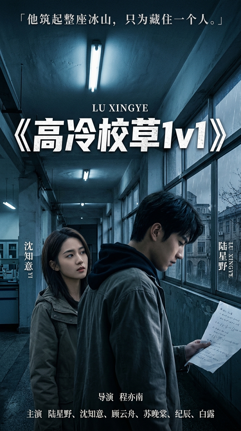 《高冷校草1v1》主视觉