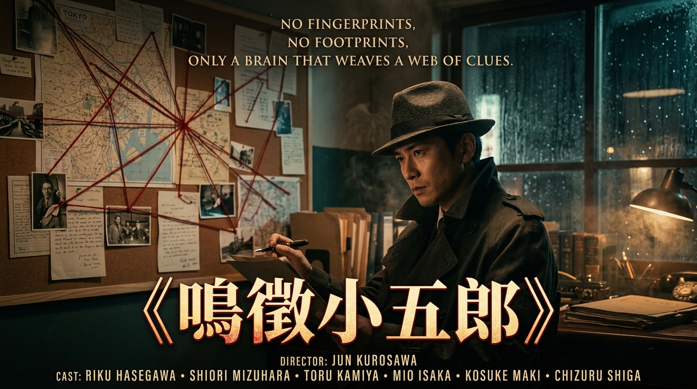 《明智小五郎》主视觉海报