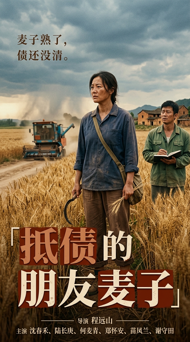 《抵债的朋友麦子》主视觉