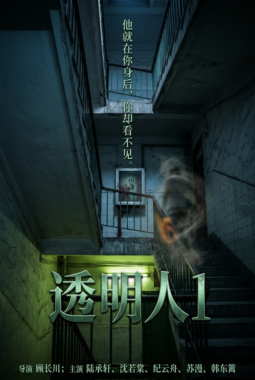 《透明人1》海报