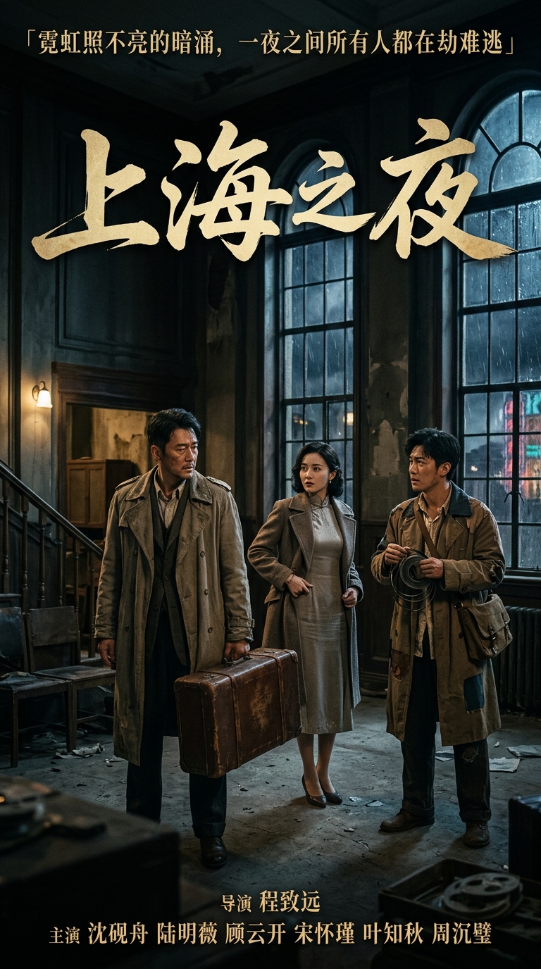《上海之夜》海报