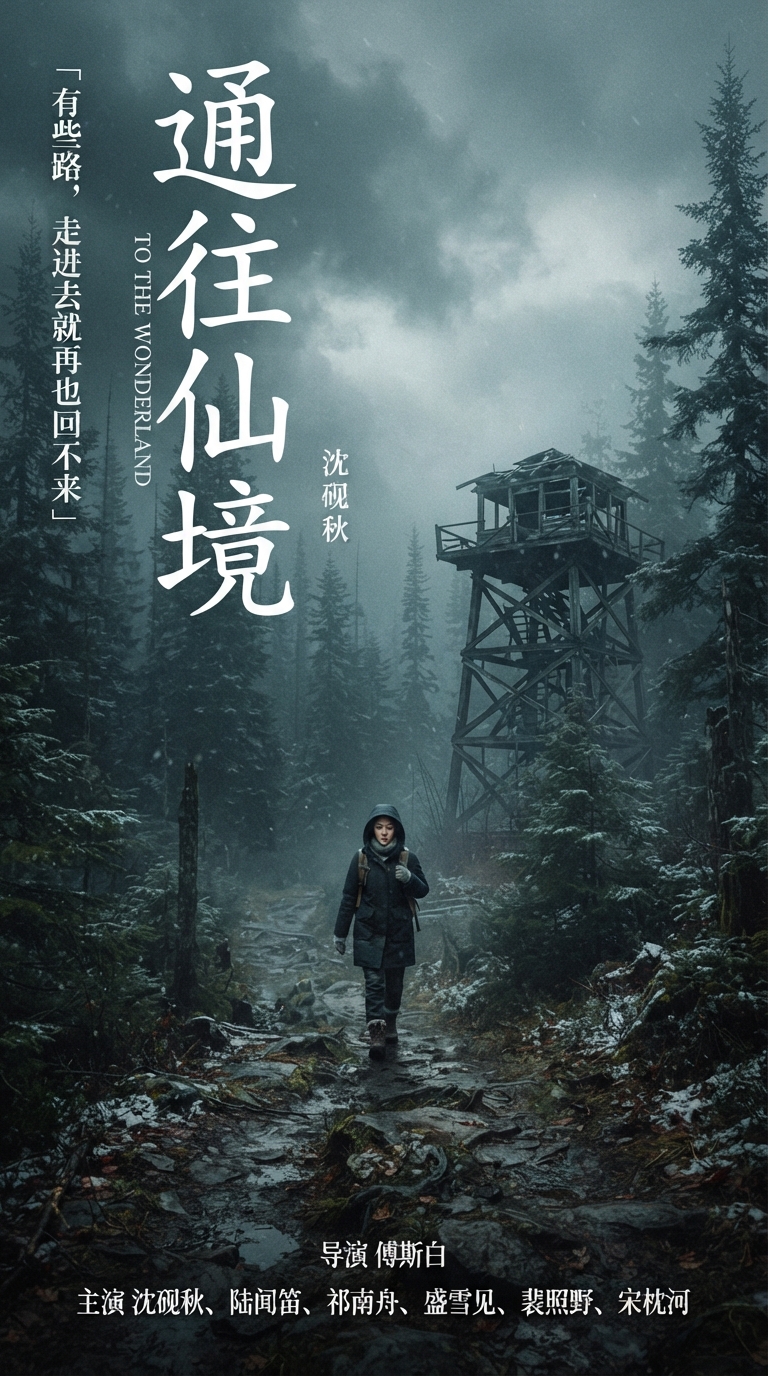 《通往仙境》主视觉海报
