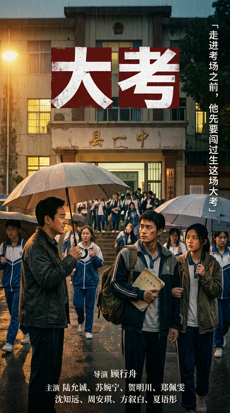 《大考》主海报