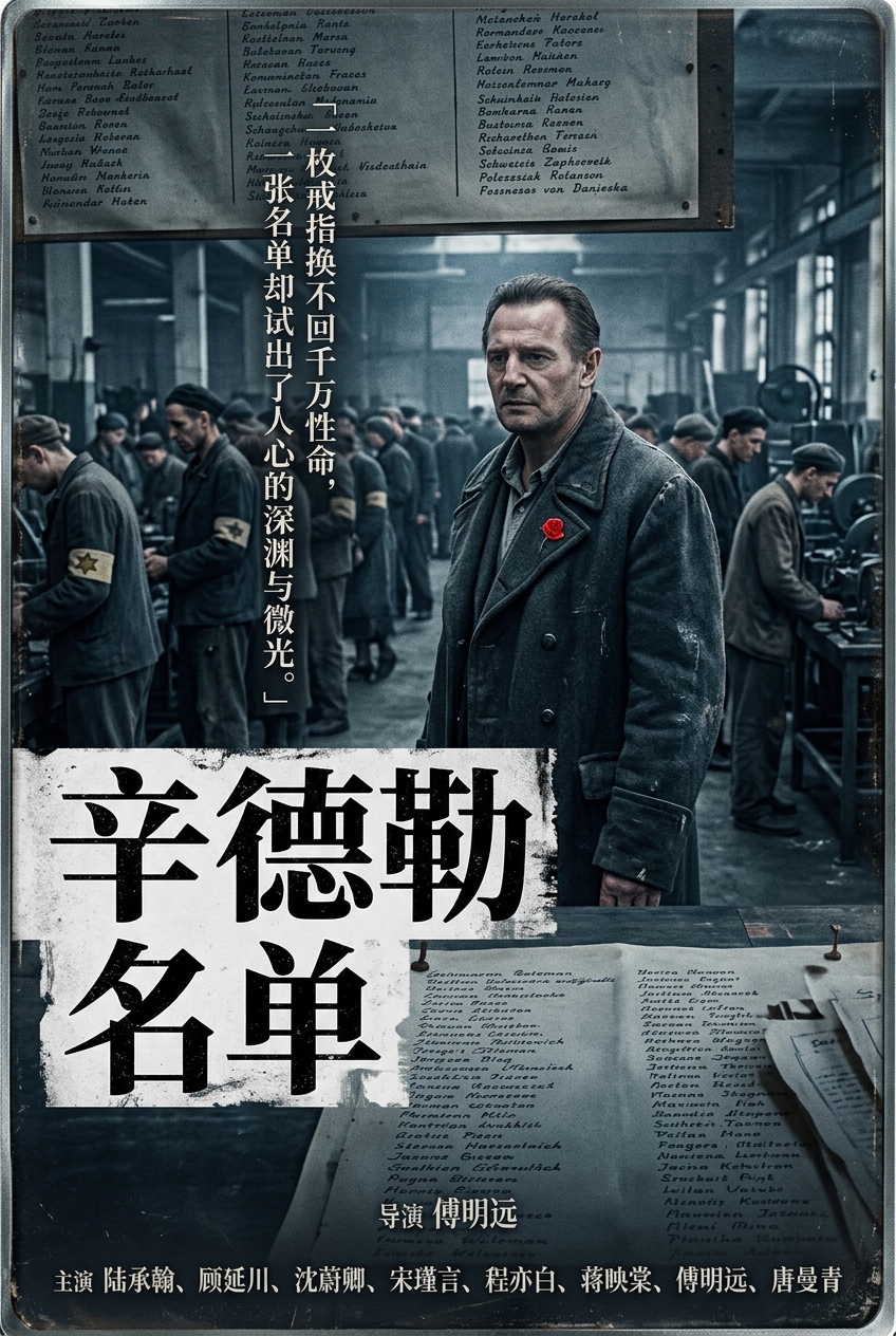 《辛德勒名单》海报