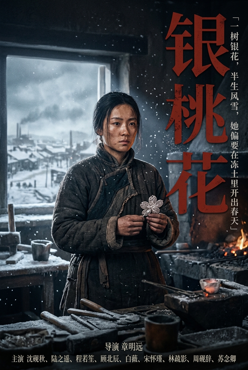 《银桃花》海报