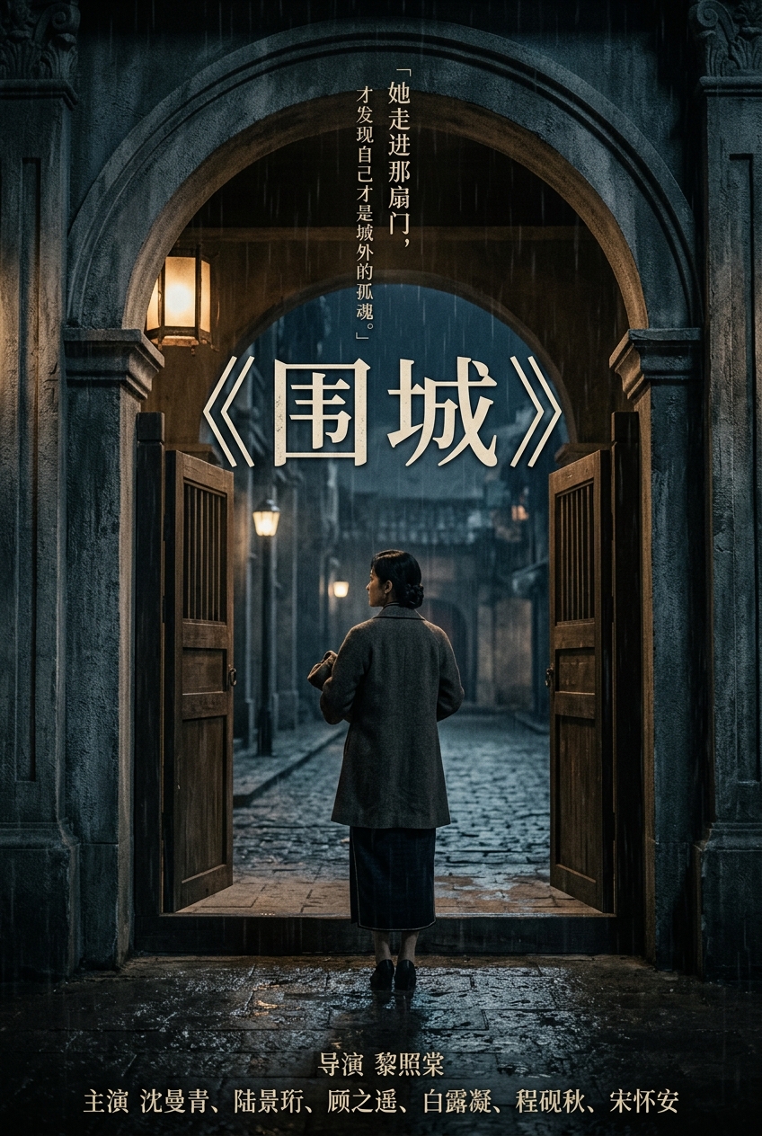 《围城》主视觉海报