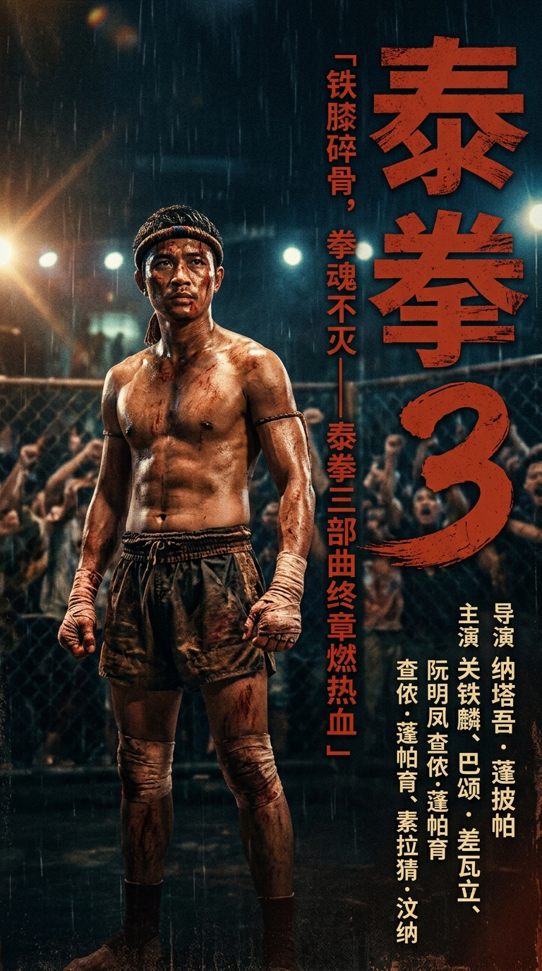 《泰拳3》海报