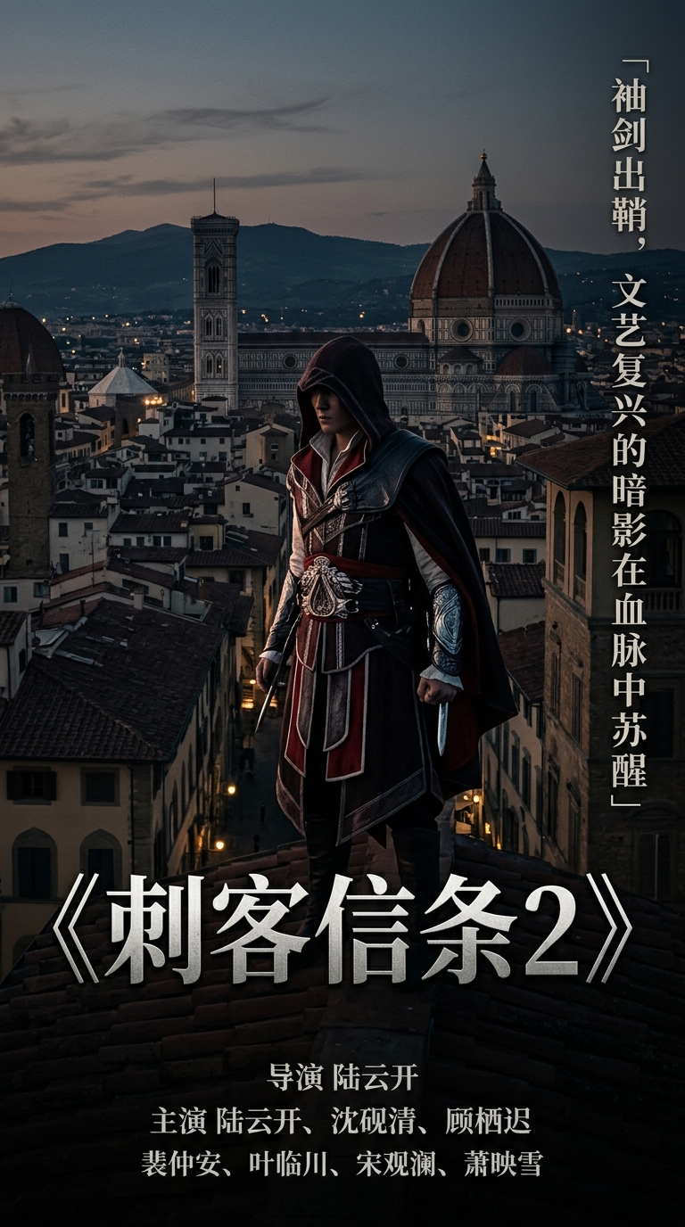 《刺客信条2》海报
