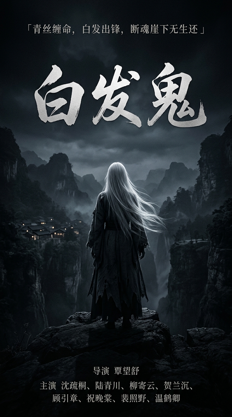 《白发鬼》海报