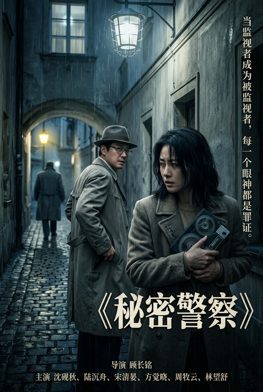 《秘密警察》海报
