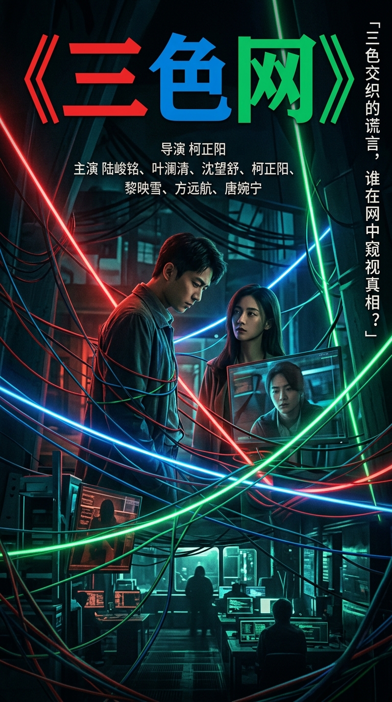 《三色网》海报