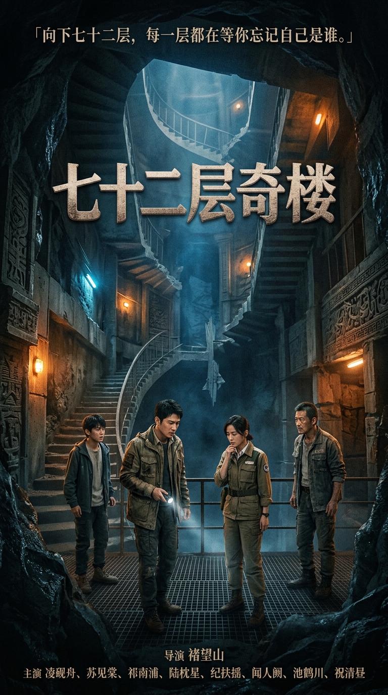 《七十二层奇楼》主视觉海报