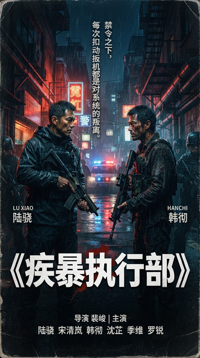 《疾暴执行部》海报