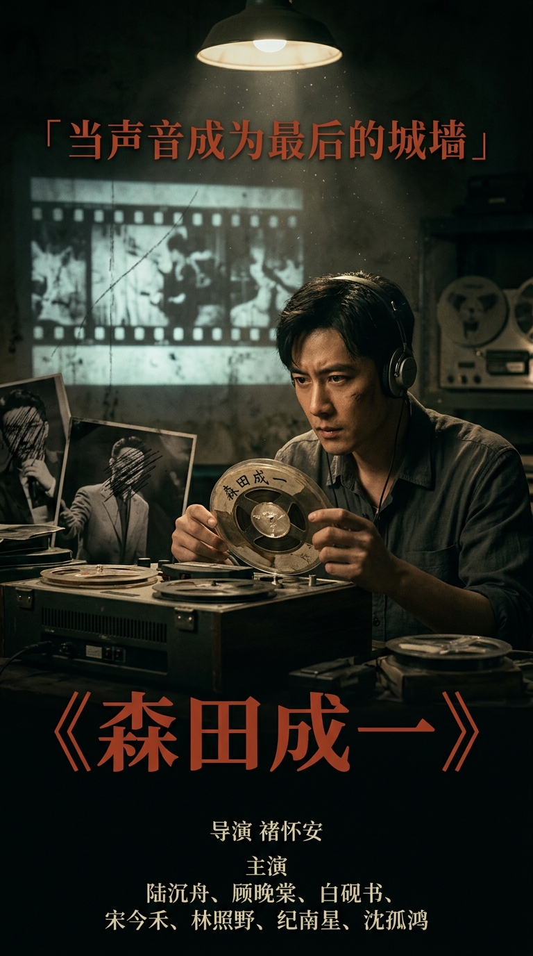 《森田成一》主视觉海报