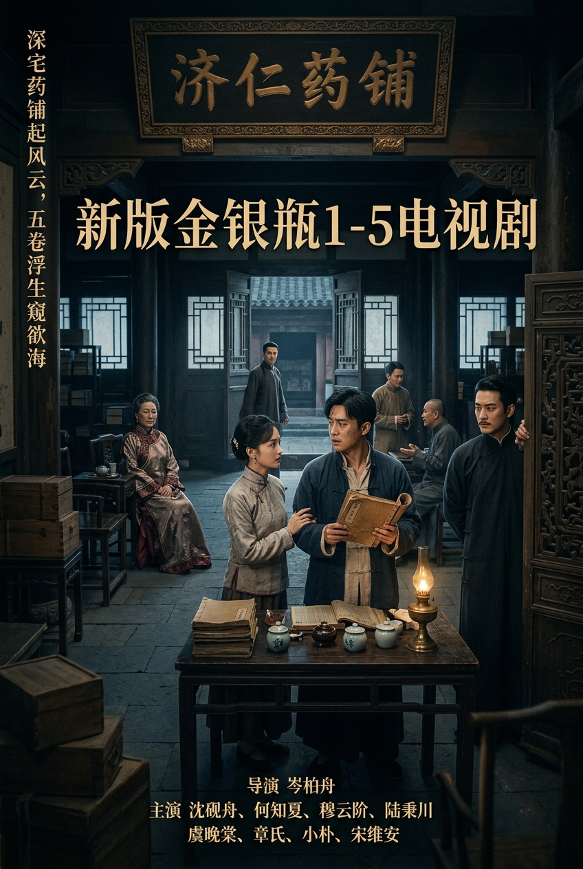 《新版金银瓶1-5电视剧》海报