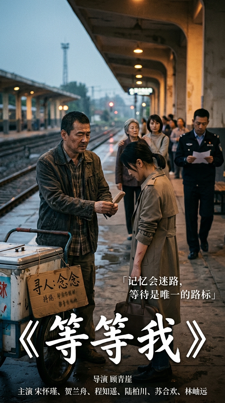 《等等我》海报