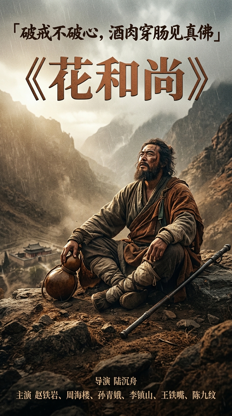 《花和尚》海报